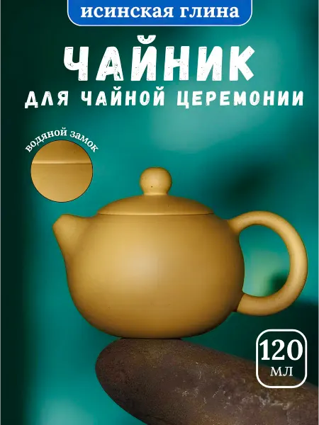 Вечная Весна Чайник исинский с ситечком для чайной церемонии 120 мл