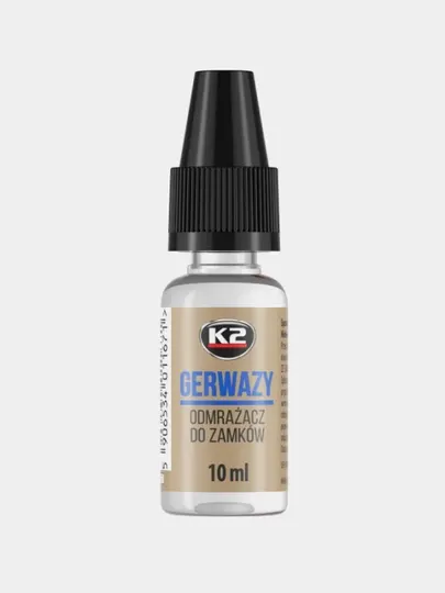 K2 GERWAZY 10ML — эффективный размораживатель замков для автомобиля и дверей