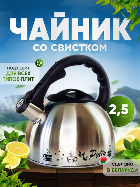 Беларусь Чайник для плиты со свистком КС-2