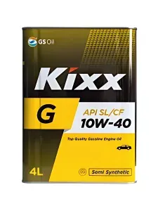 Kixx 10W-40 Масло моторное, Полусинтетическое, 4 л