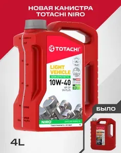 TOTACHI NIRO LV 10W-40 Масло моторное, Полусинтетическое, 4 л