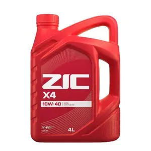 ZIC 10W-40 Масло моторное, Полусинтетическое, 4 л