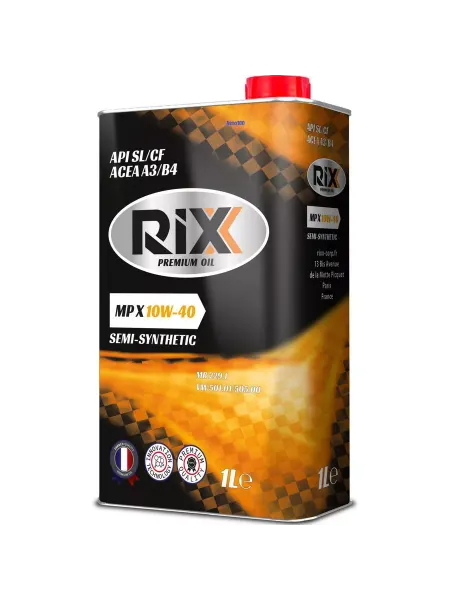 RIXX Масло моторное MP X SL CF 10W40 п синт.1л