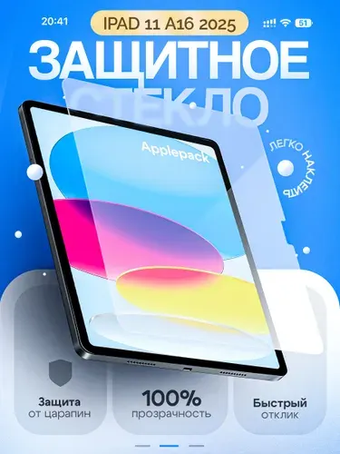 Защитное стекло iPad 11 2025