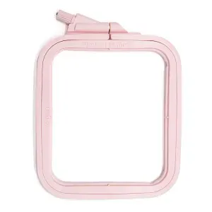 Пяльцы для вышивания, пластиковые квадратные с винтом 9,5*11 см, Hobby Nurge (нурге)