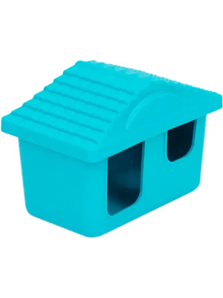 HomePet Домик для грызунов пластиковый, 11 х 8 х 7 см