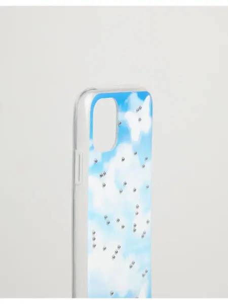 Bershka Чехол для iphone 11 с принтом бабочки