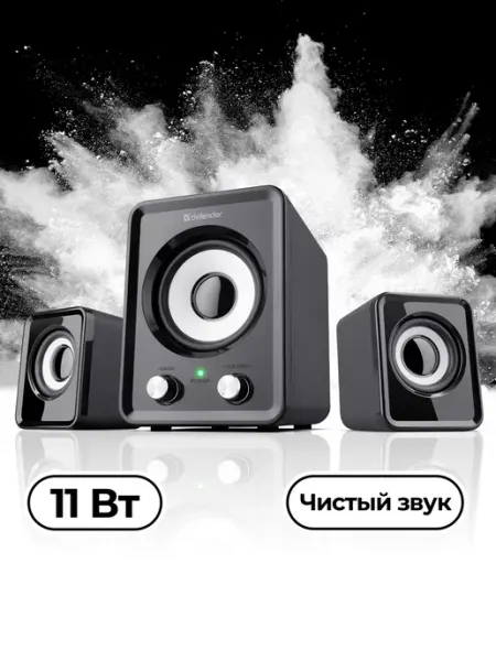 DEFENDER Колонки для компьютера 11 Вт питание USB Z4