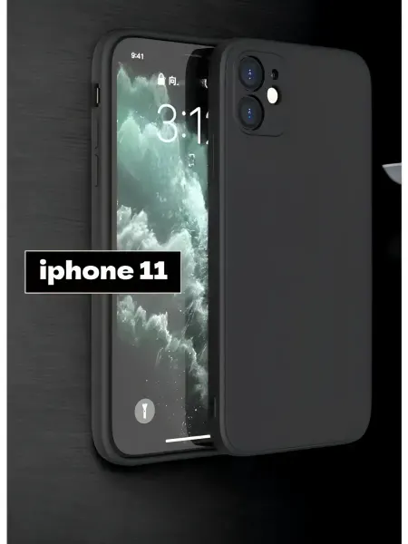 IPhone чехлы Чехол на iPhone 11 силиконовый противоударный с защитой