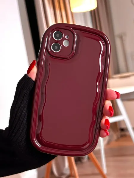 MSBH Чехол розовый на Iphone 11 объемный