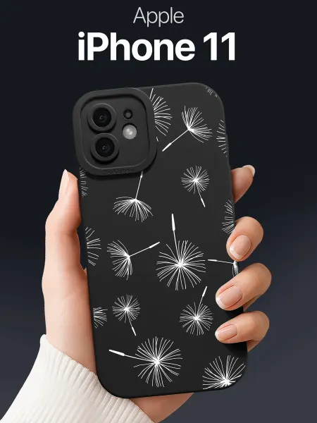 SCDesign Чехол на iPhone 11 с одуванчиками