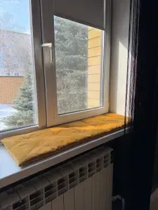 Лежанка 35*110 для кошек на подоконник, пол. Антискользящая