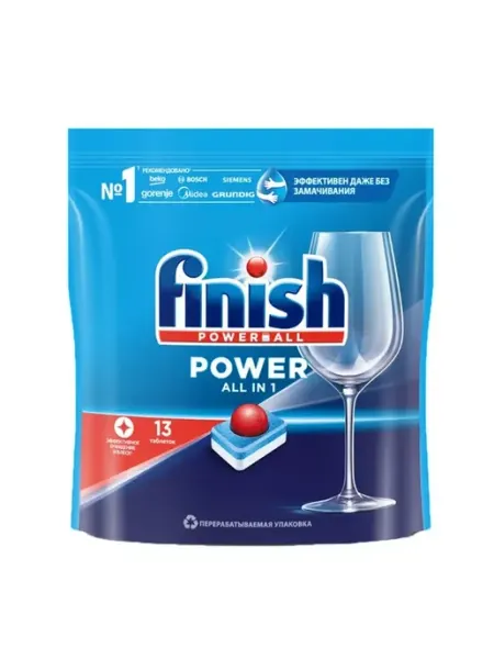 Finish Таблетки для посудомоечных машин Power All In 1, 50 шт