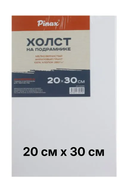 .Pinax. Холст на подрамнике, прямоугольный, 20*30 см