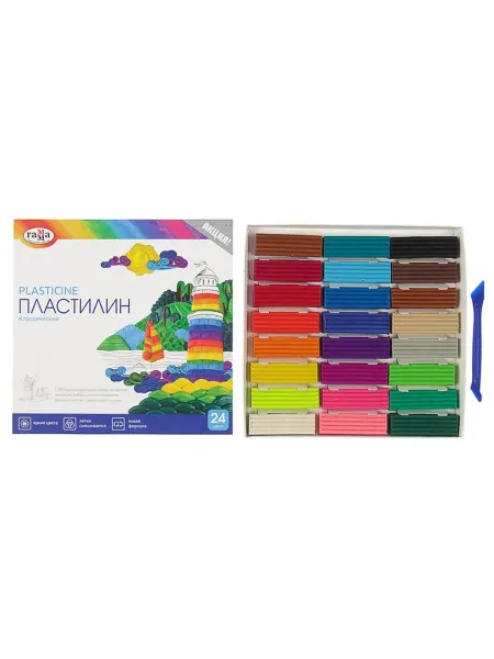 Пластилин цветной для школы детского сада 3 набора