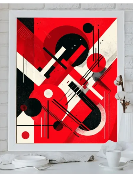 Art on Canvas Абстракция Картина по номерам на холсте 40х50 см