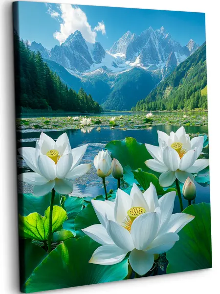 Art on Canvas Прекрасный вид Картина по номерам на холсте 40х50 см