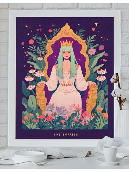 Art on Canvas Императрица Картина по номерам на холсте 40х50 см