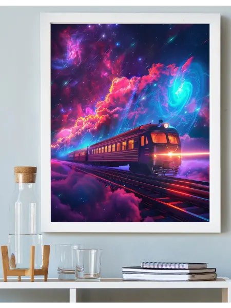 Art on Canvas Путешествие сквозь миры Картина по номерам 40х50 см