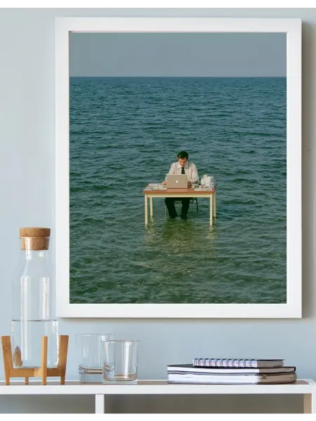 Art on Canvas Утопая в работе Картина по номерам на холсте 40х50 см