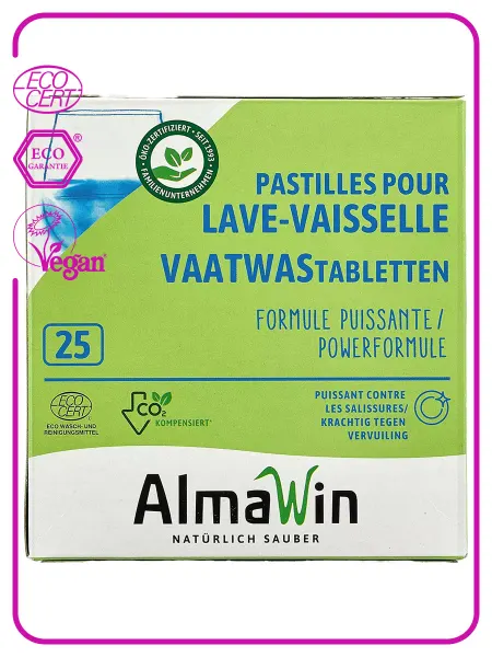 Almawin Экологичные таблетки для посудомоечных машин 25 шт