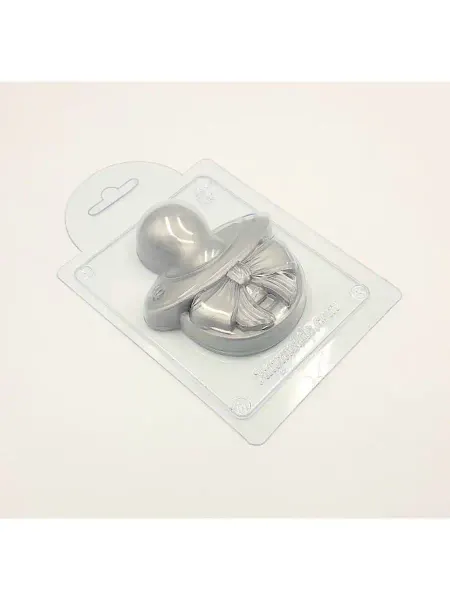 AnyMolds Пластиковая форма для мыла и шоколада Пустышка с бантом