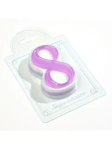 AnyMolds Восьмерка форма для мыла и шоколада