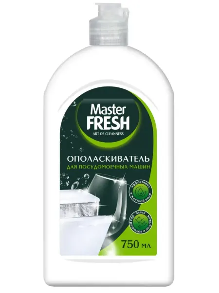 MASTER FRESH Ополаскиватель для посудомоечной машины, 750 мл