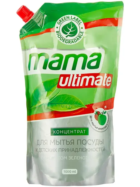 Mama ultimate Гель для мытья посуды-концентрат и детских принадлежностей M