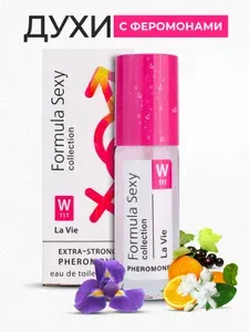 Туалетная вода женская с двойной порцией феромонов Formula Sexy Collection La Vie (111) 30 мл, сладкий нежный, подарок девушке, женщине