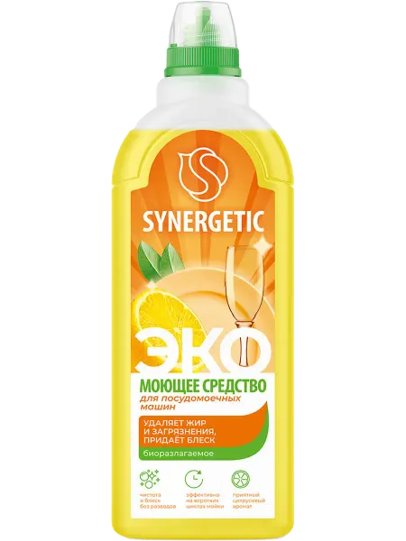 Средство для посудомоечной машины SYNERGETIC Pro, 1000мл