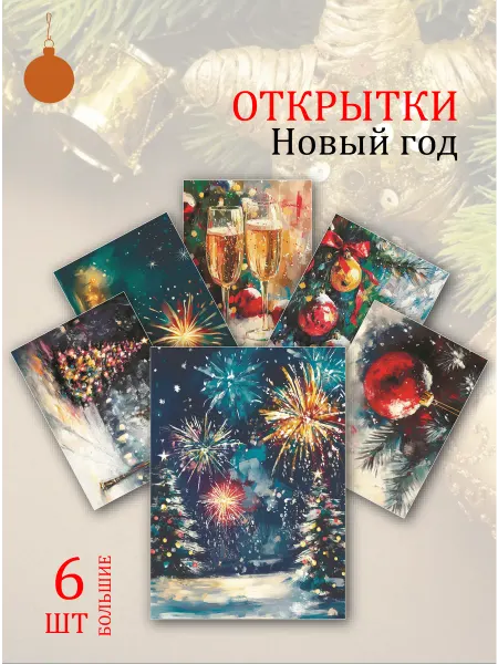 Обнимай словами А6 открытки время чудес