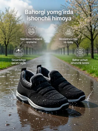 Полуботинки, утепленные мужские, полусапоги зимние