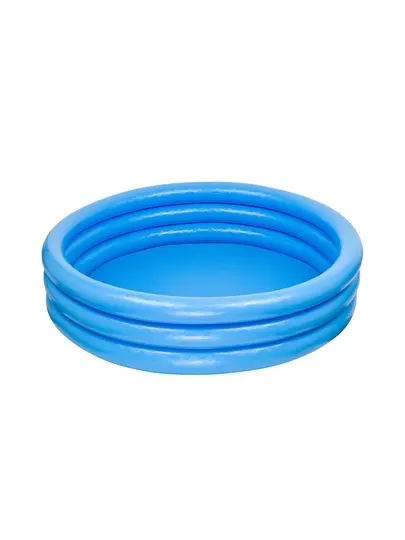 Надувной детский бассейн Intex 114×25 см, круглый, 3 кольца