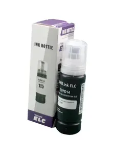 Чернила 115 C13T07C14A для Epson L8160/L8180 черный ELC 70 мл pigment