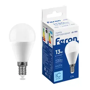 Feron Лампа светодиодная LB-950 13W E14 2700К 5 шт