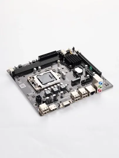 Материнская плата H61 DDR3 1155, сокет поддержка M.2 NVME HDMI VGA