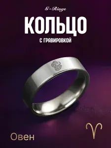 Кольцо Овен знак зодиака