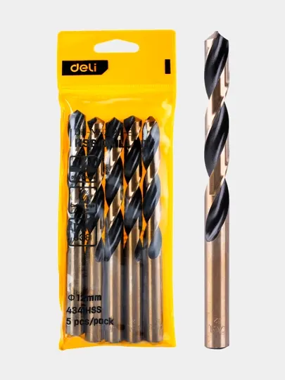 Сверло Deli EDH-MHZ120-E1, 118 г 12 мм * 151 мм
