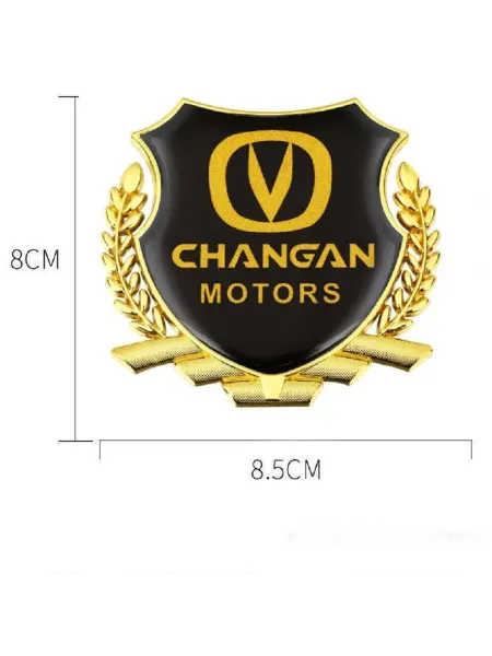 Без бренда Металлическая эмблема на автомобиль CHANGAN, самоклеящаяся