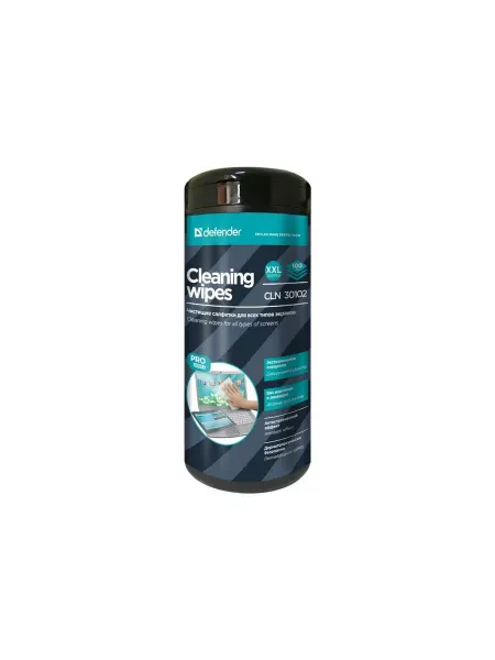 DEFENDER Салфетки влажные для ЖК и LCD мониторов Pro