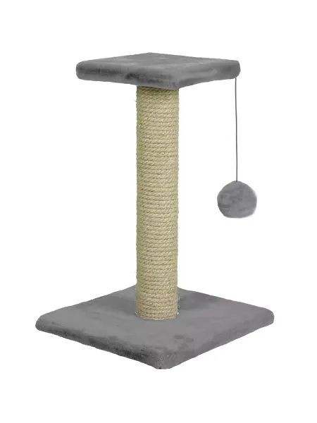 Зооник Когтеточка на подставке с полочкой