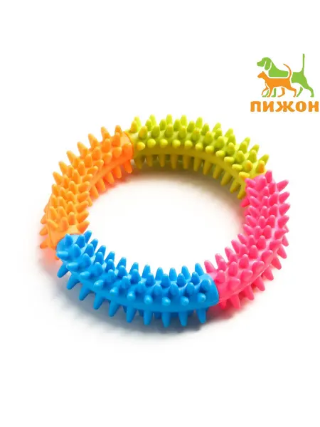Пижон Игрушка жевательная для собак "Кусочек счастья", 12 см, разн