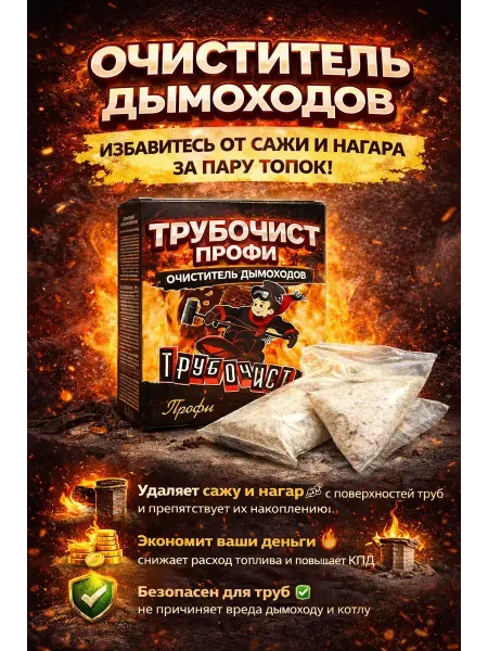 Мериза Очиститель для печи и дымохода, унив
