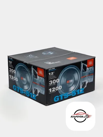 Автомобильный сабвуфер JBL GT5-S12 1200 Вт, 12 дюймов, мощный глубокий бас
