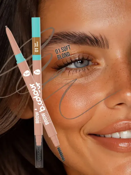 7DAYS Пудровый карандаш для бровей светлый 01 Soft Blond