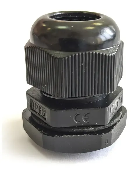 Сальник ГОФРОМАТИК mg 12 пластик (3-6,5 мм) ip68 черный