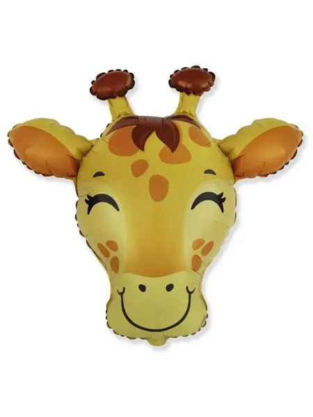 Дон Баллон Шар (12'' 30 см) Мини-фигура, Голова, Милый Жираф, 1 шт