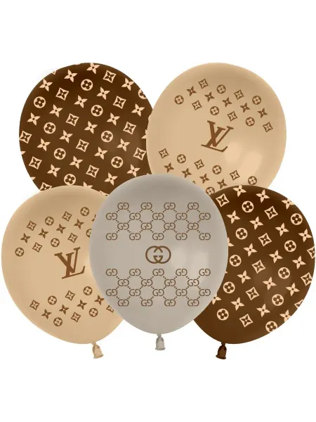 Дон Баллон Шар (12'' 30 см) Вспоминая LV, пастель, 5 ст, 25 шт