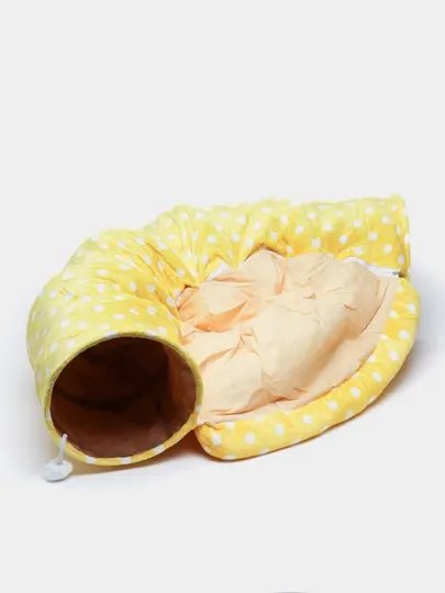 Игровой тоннель с лежанкой для кошек